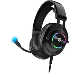 Audífonos HP H360 con iluminación RGB