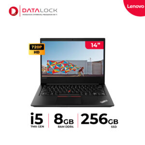 Laptop Lenovo ThinkPad E480 Refurbished con pantalla de 14” HD y SSD de 256 GB