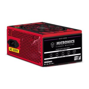 Fuente de poder Micronics PSU P6000 de 600W para PC